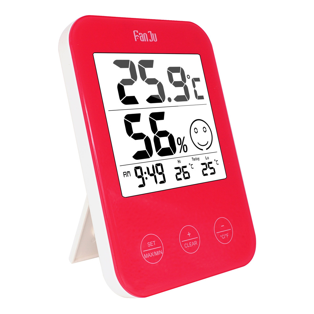 Title 1, Multi-purpose Alarm Clock Temperature Touch Tem...