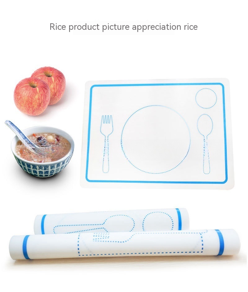 Title 9, Creative Printed Silicone Meal Mats For Student...