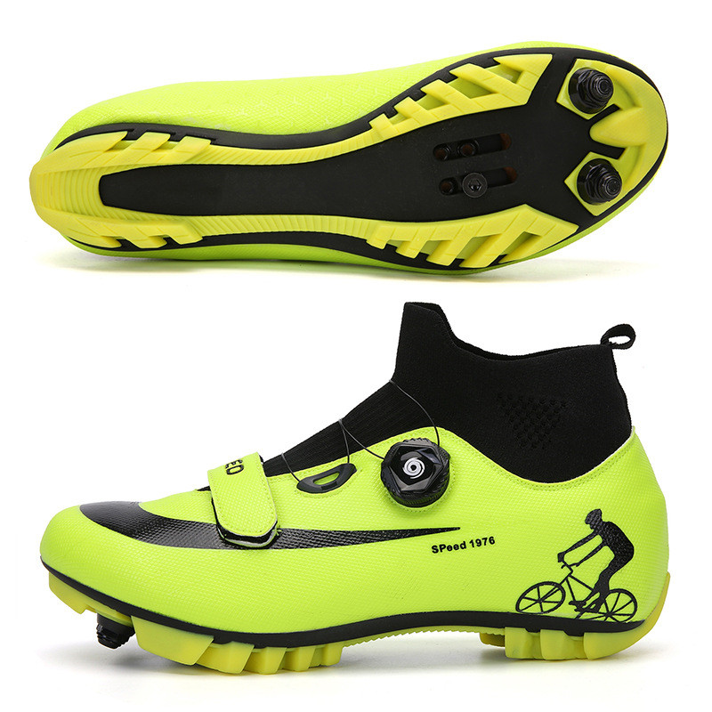 Title 2, Outdoor Mountain Lock Cycling Shoes Men