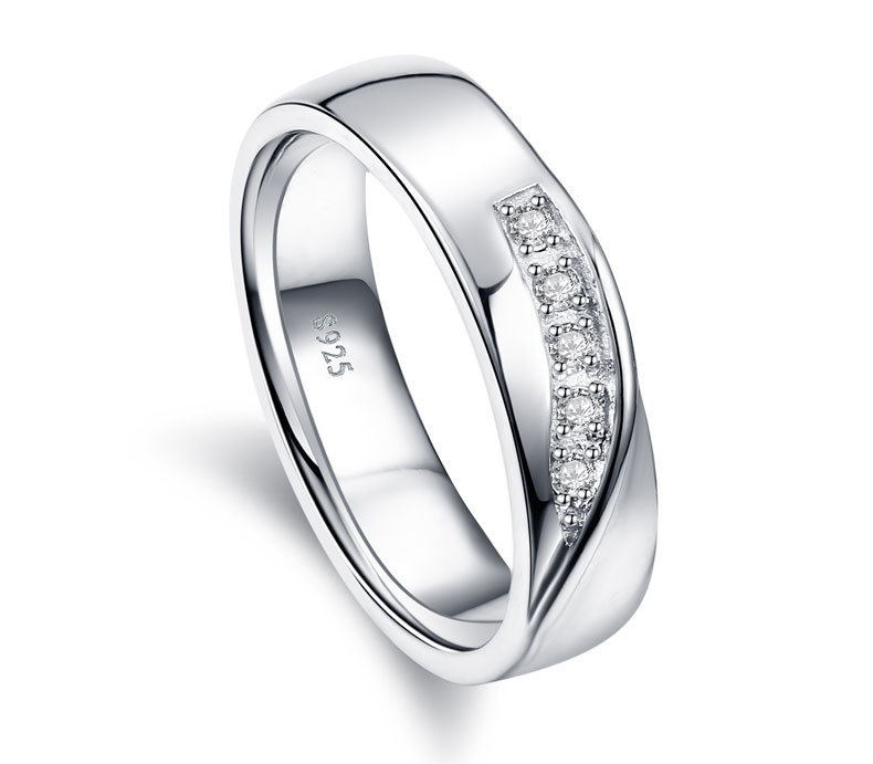 Women's Fashion Christmas Silver Ring