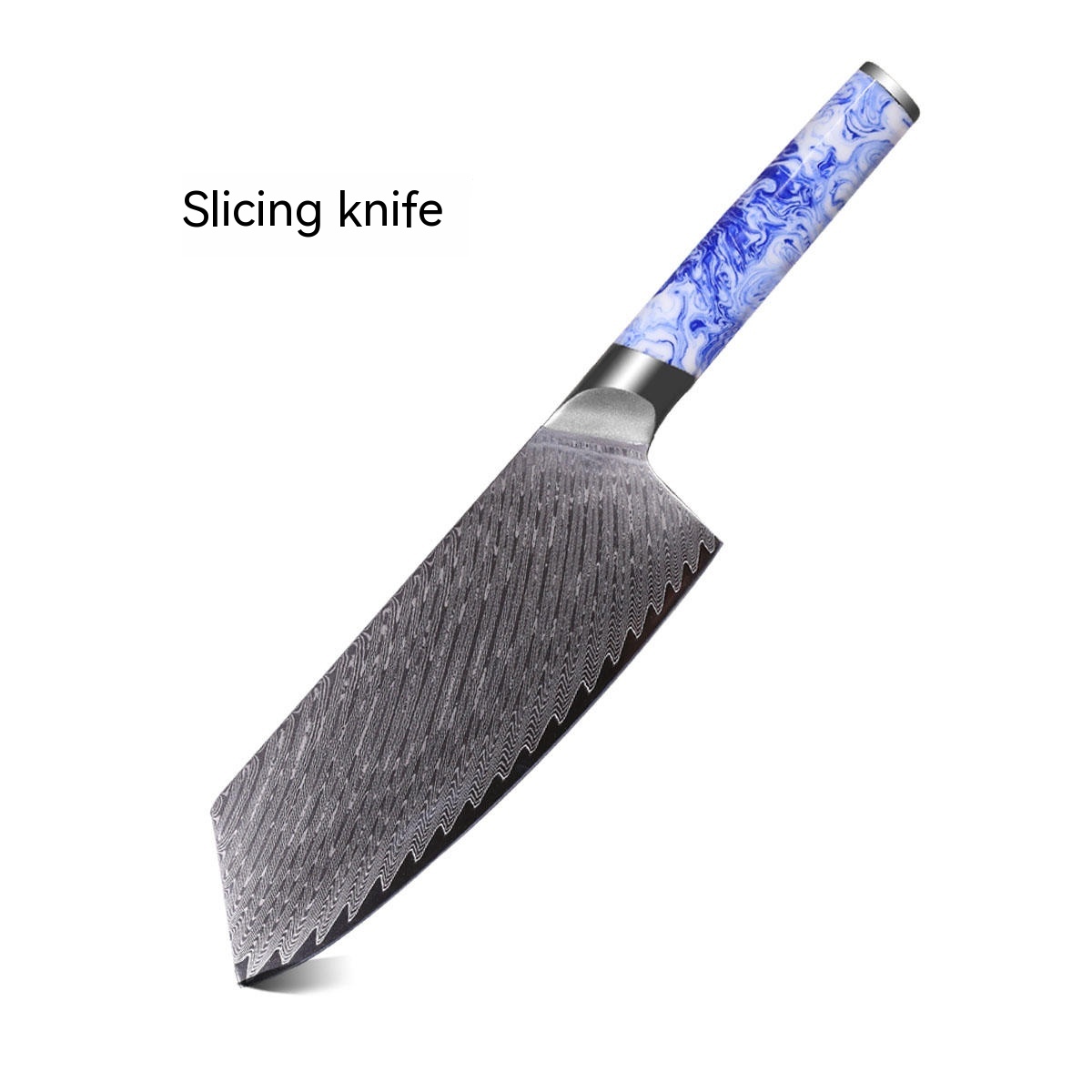 Title 6, Classical Blue And White Porcelain Slicing Knife