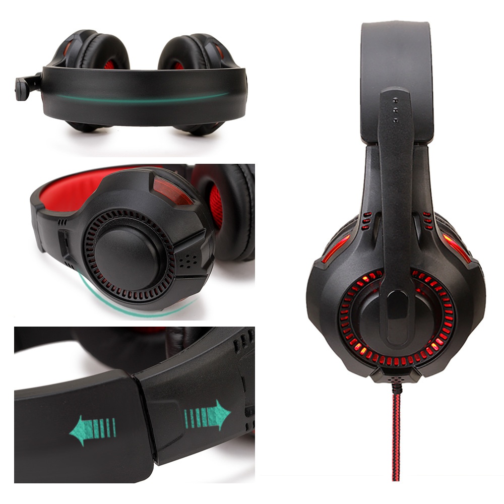 Light-emitting Head-mounted PS5 Gaming Headset Head-mounted - Image 4