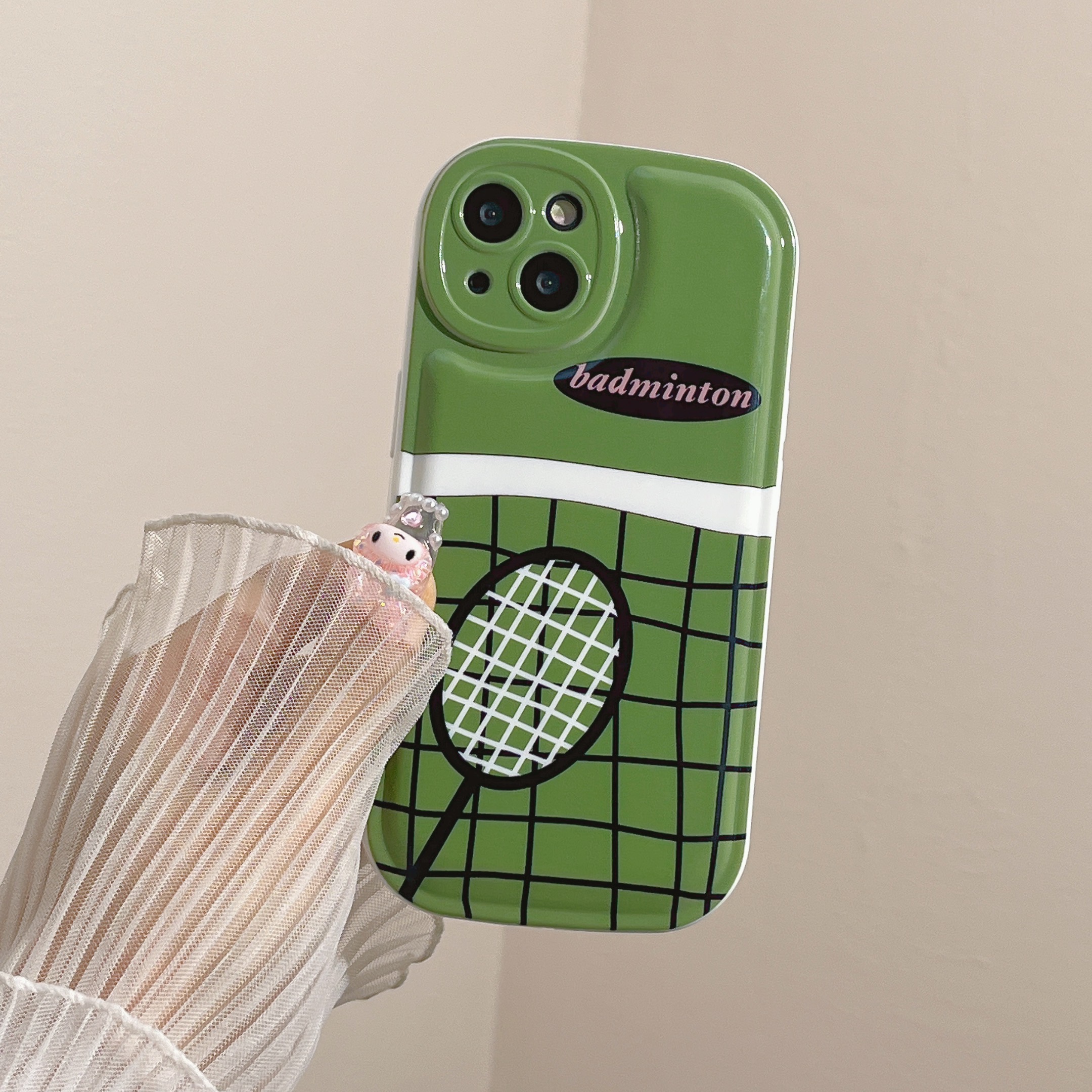Personalized Creative Badminton Bracket Phone Case - Image 10