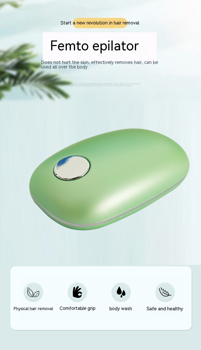 Premium Manual Glass Sanding Hair Removal Tool