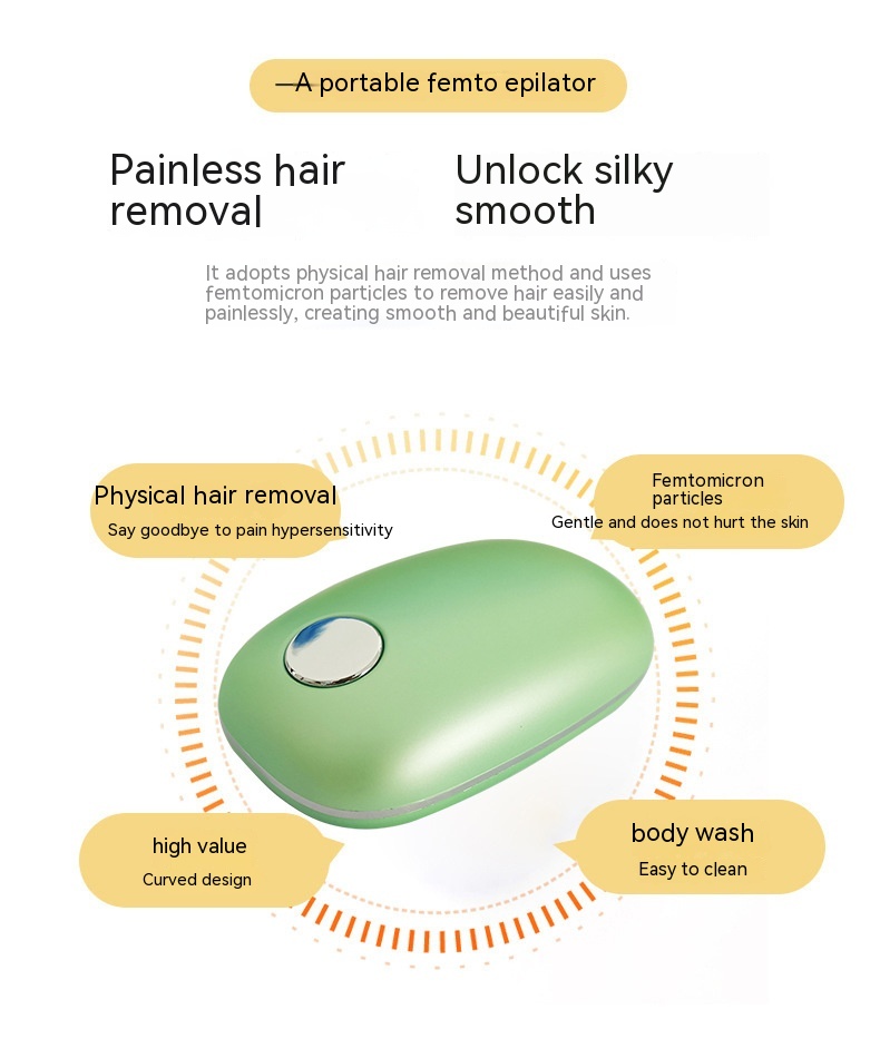 Premium Manual Glass Sanding Hair Removal Tool