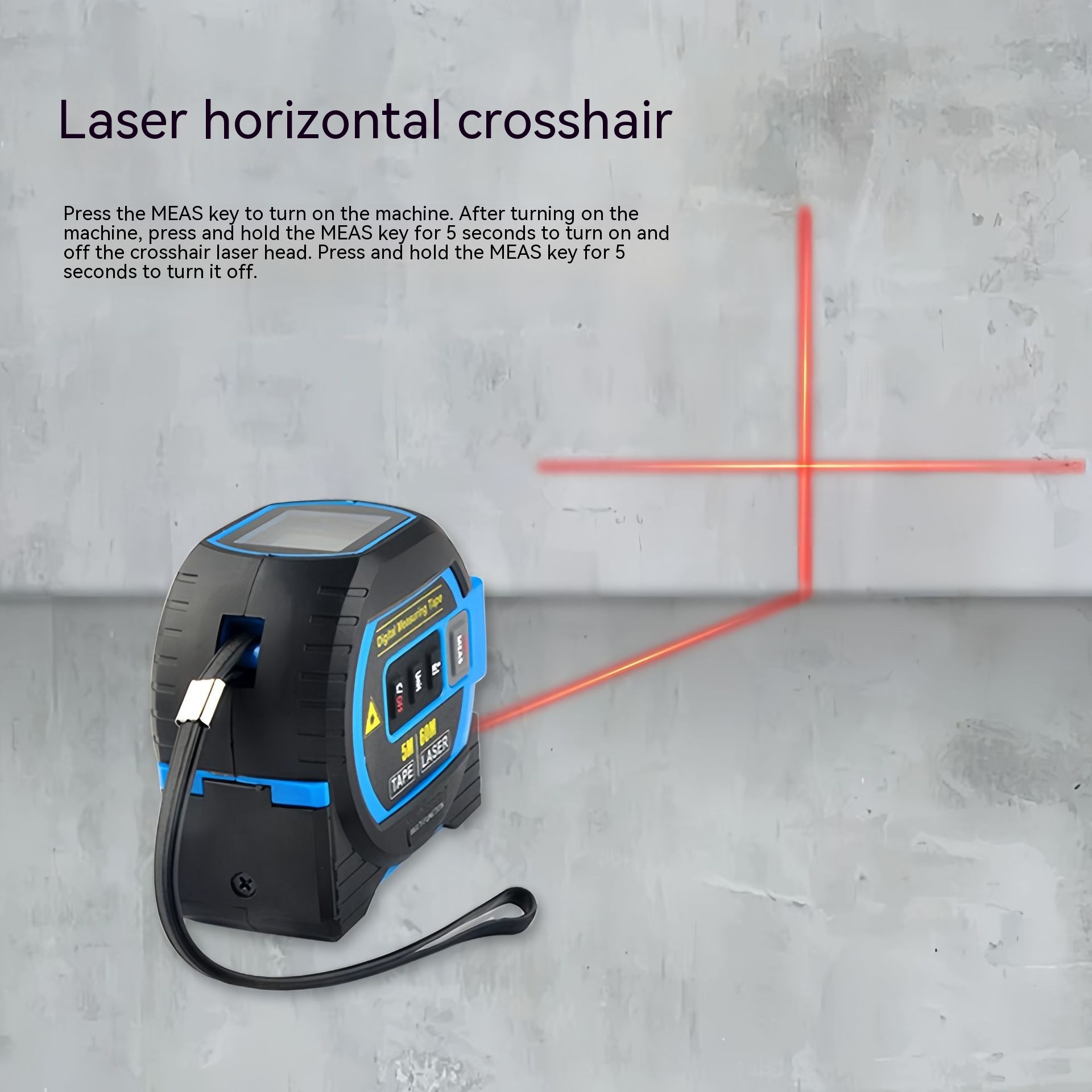 Laser Range Finder High Precision Distance Measuring Ruler Infrared Laser Tape Portable Range — foto 25
