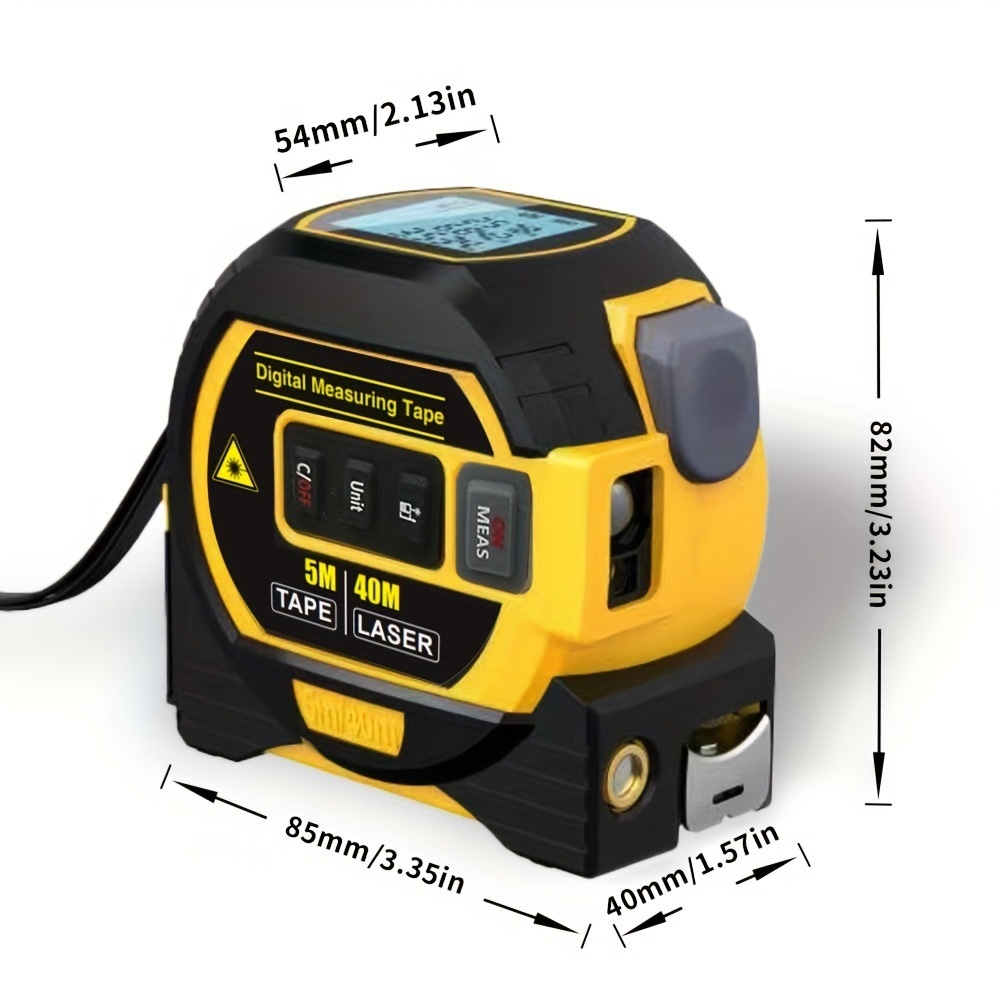 Laser Range Finder High Precision Distance Measuring Ruler Infrared Laser Tape Portable Range — foto 14