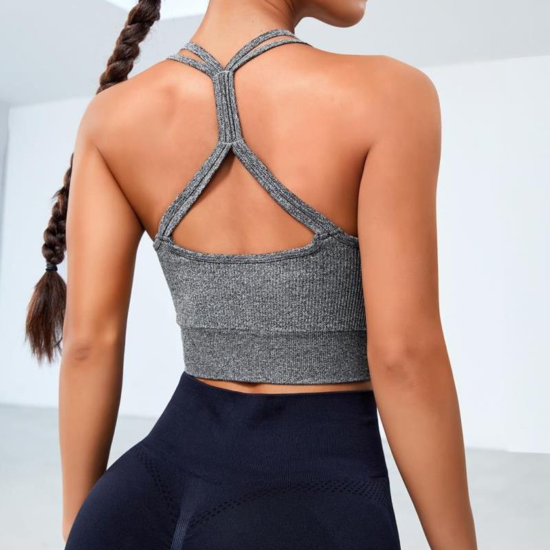 Title 4, Push-up Beauty Back High Elastic Fitness Vest F...