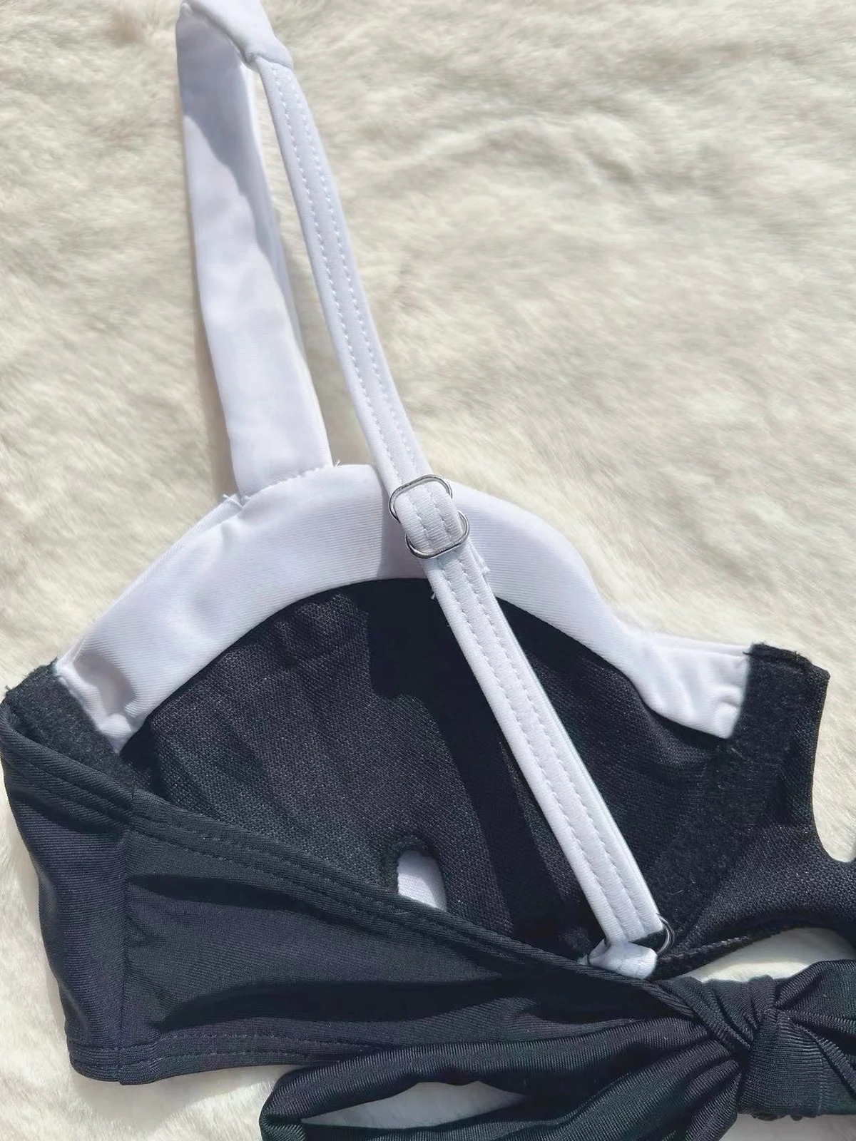 Low Waist Bikini Stitching Split Women's Swimsuit - Image 12