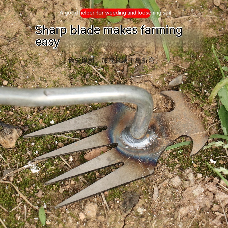 Premium Stainless Steel Weeding Tool - 35cm Length