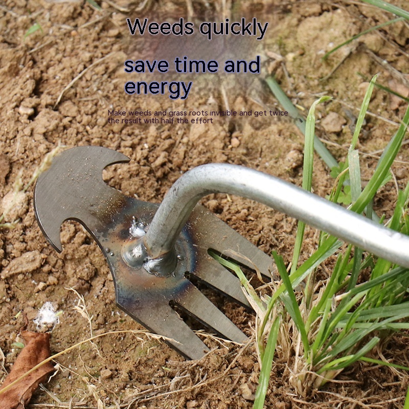 Premium Stainless Steel Weeding Tool - 35cm Length