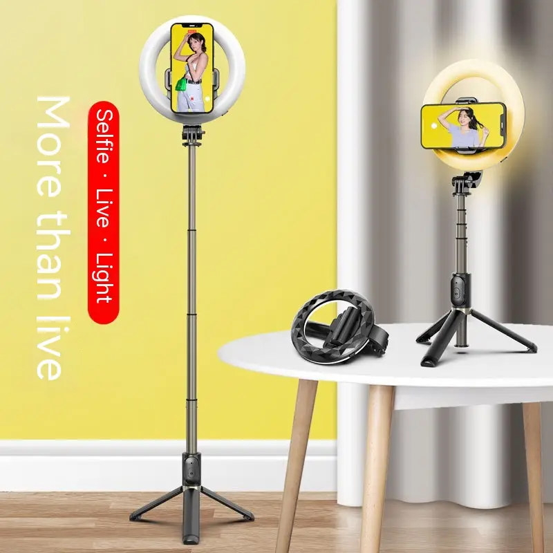 Bluetooth Self Ring LED Fill Light Tripod