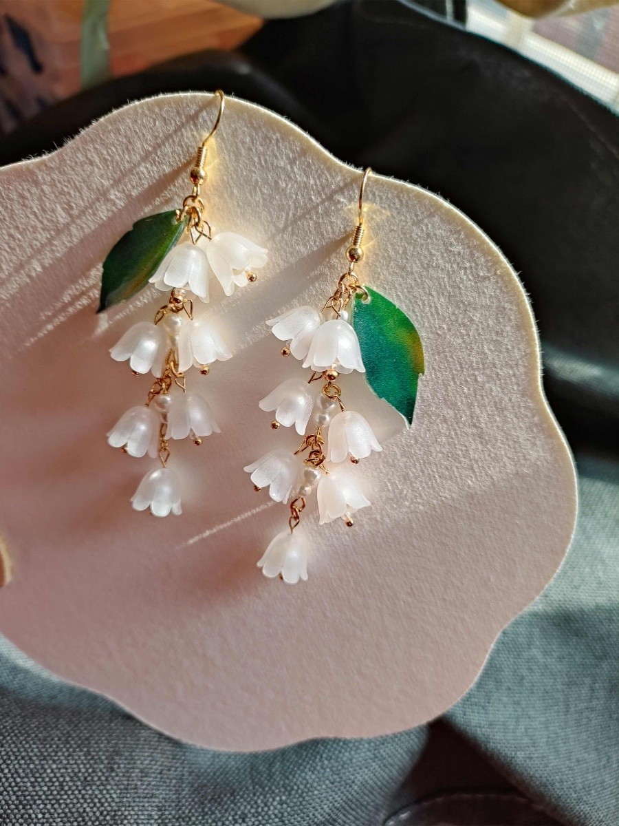 Temperament Tassel Long Earrings Female Niche