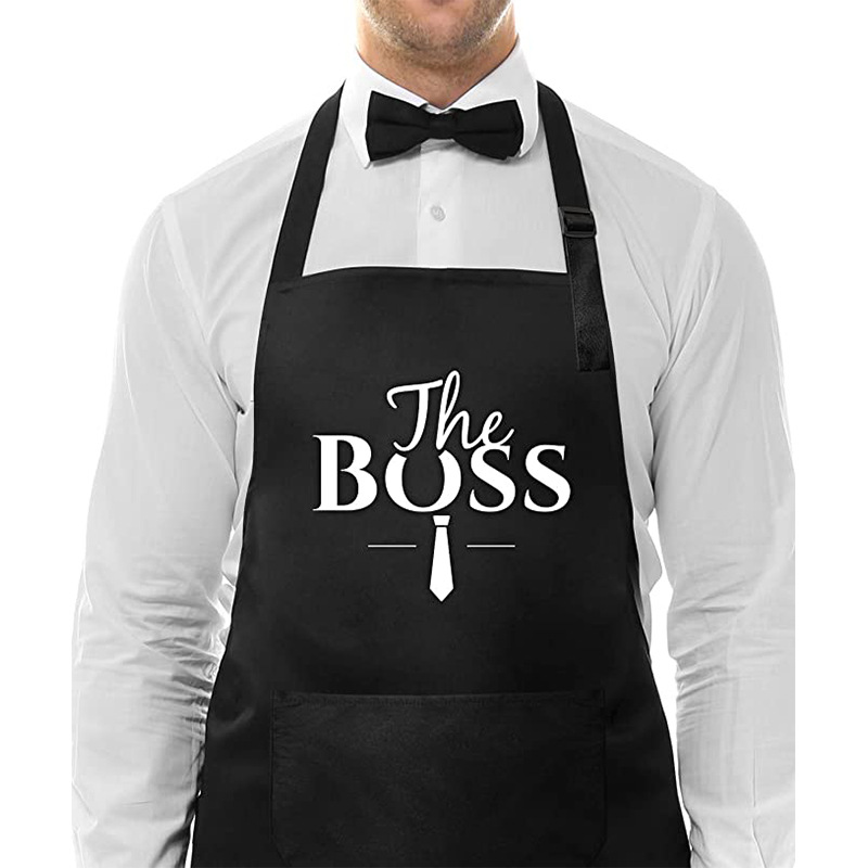 Title 3, Neck-hanging Apron Barbecue Restaurant Service