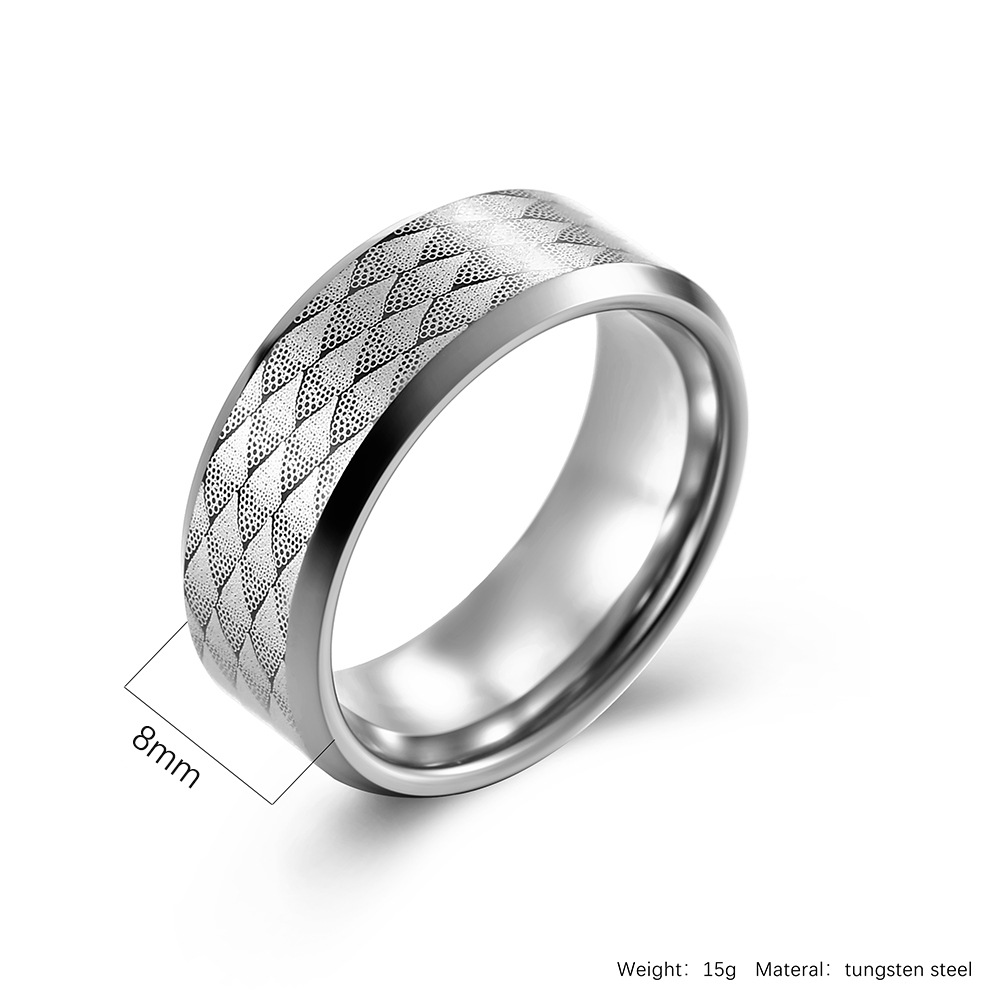 Gradient Stacking Grain Tungsten Steel Ring