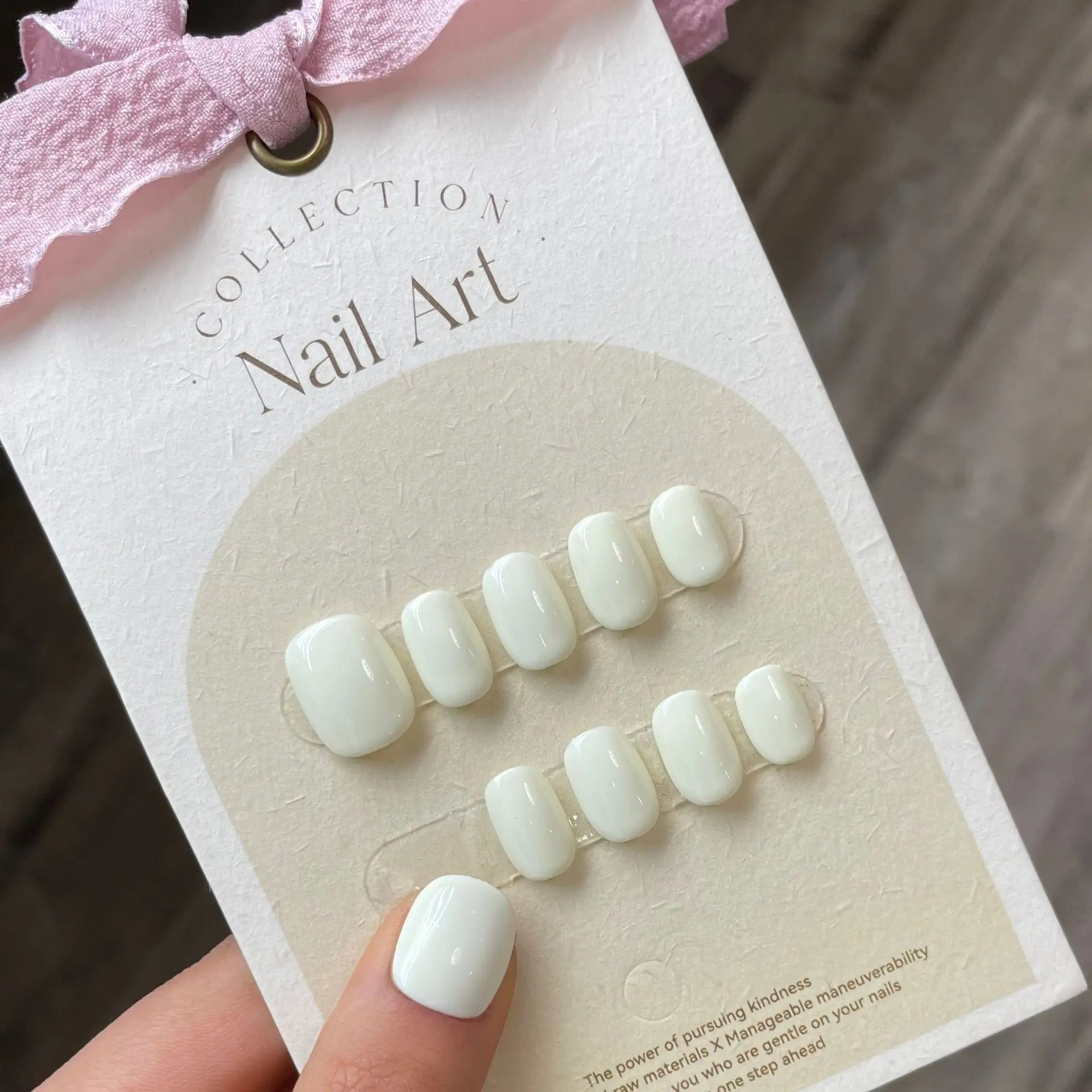 Handmade Wear Armor Jelly Glue Nail Stickers