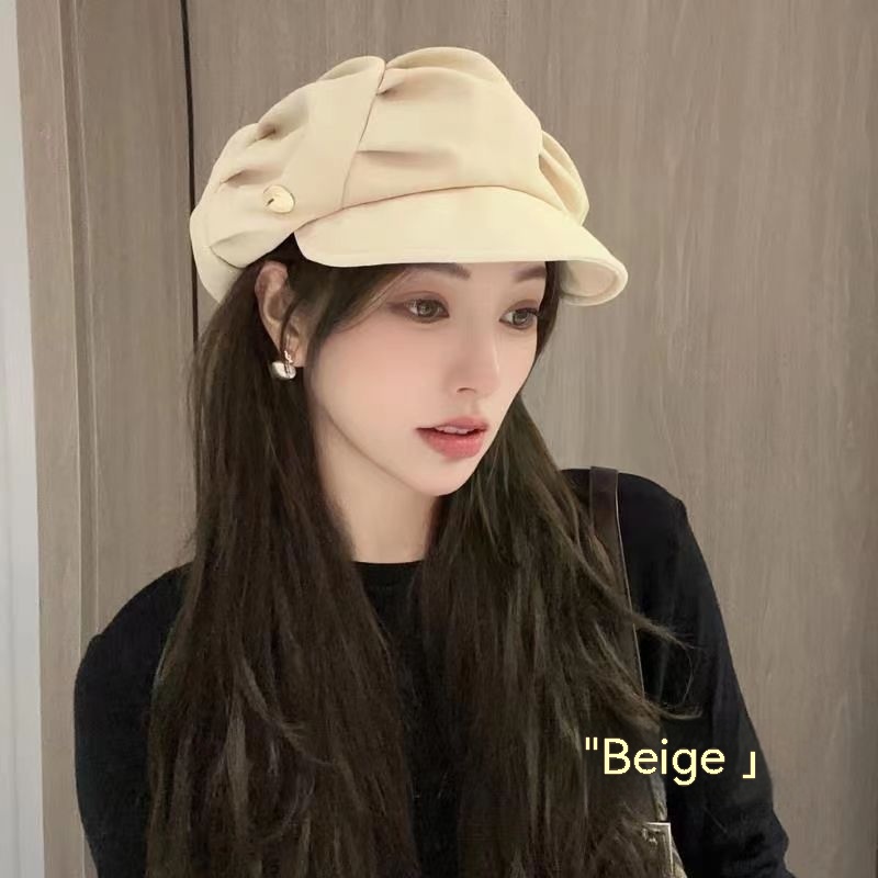 Women's Fashionable Elegant Cloud Peaked Beret Cap Hat
