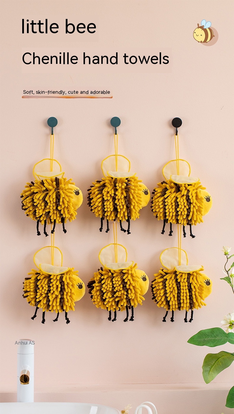 Title 6, Bee Chenille Hand-wiping Ball Creative