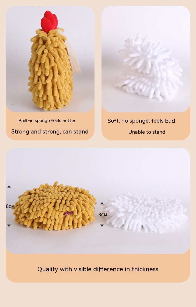 Title 7, Bee Chenille Hand-wiping Ball Creative