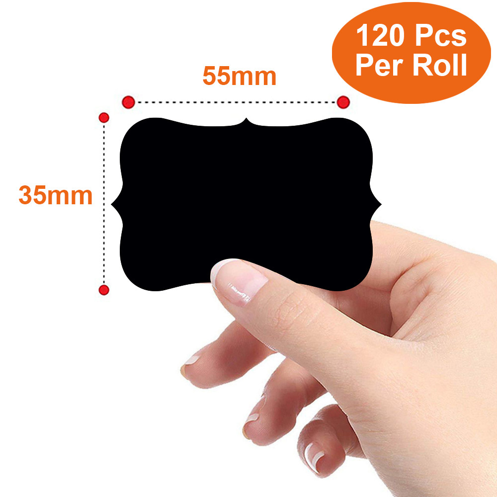 Title 4, Scratchable PVC Black Adhesive Sticker