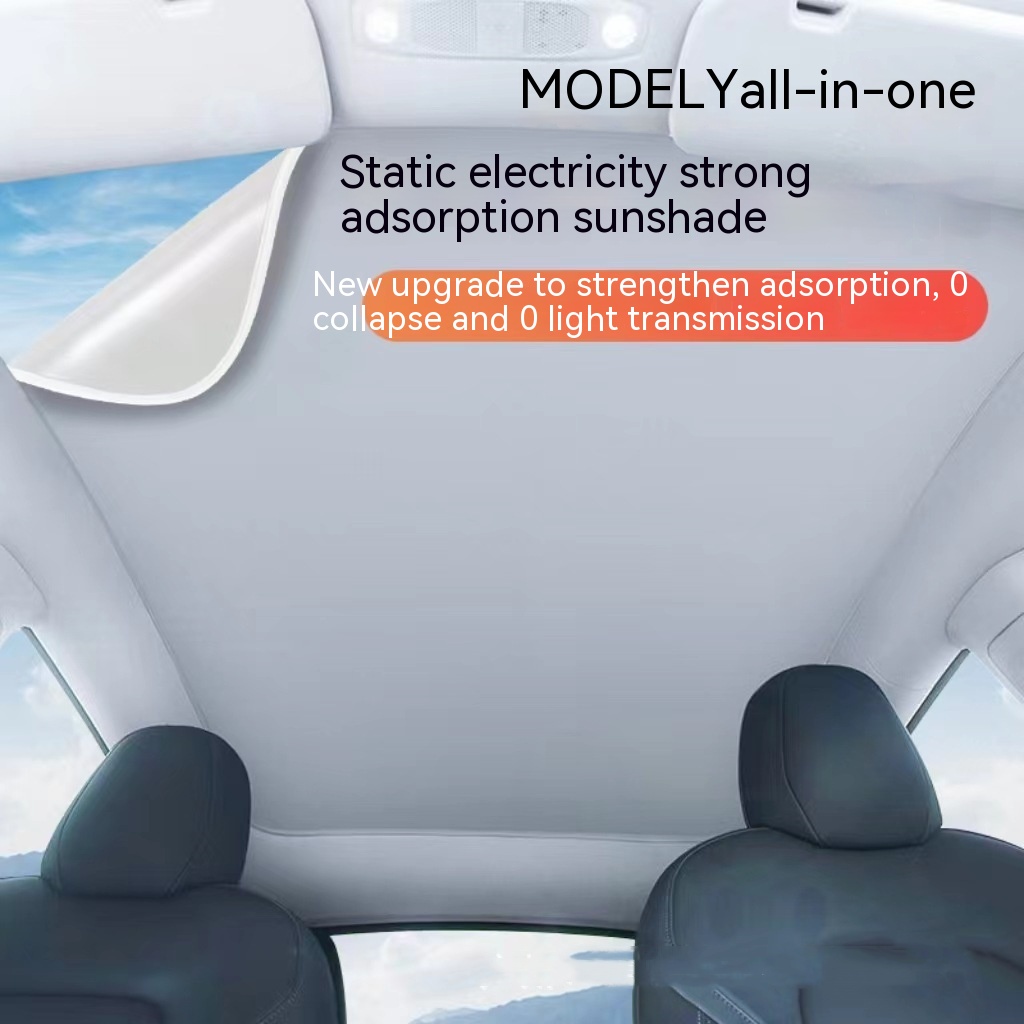 Sunshade Silicone Electrostatic Adsorption Roof Accessories Supplies