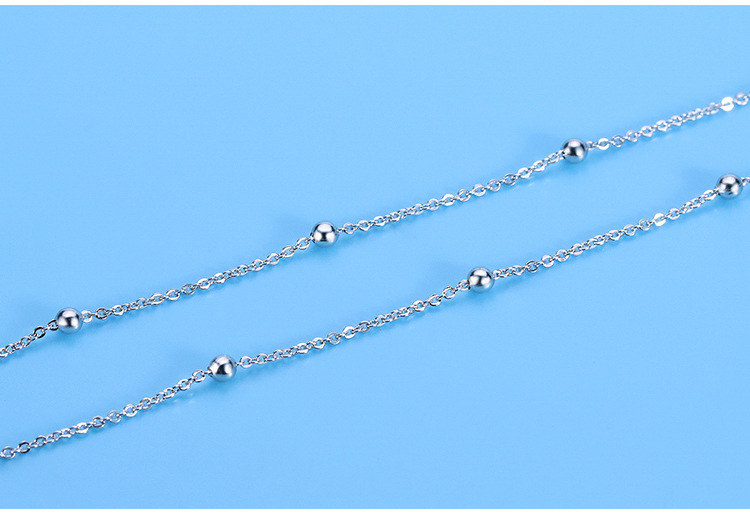 Round Beads Beanie Spacer Beads Choker Necklace