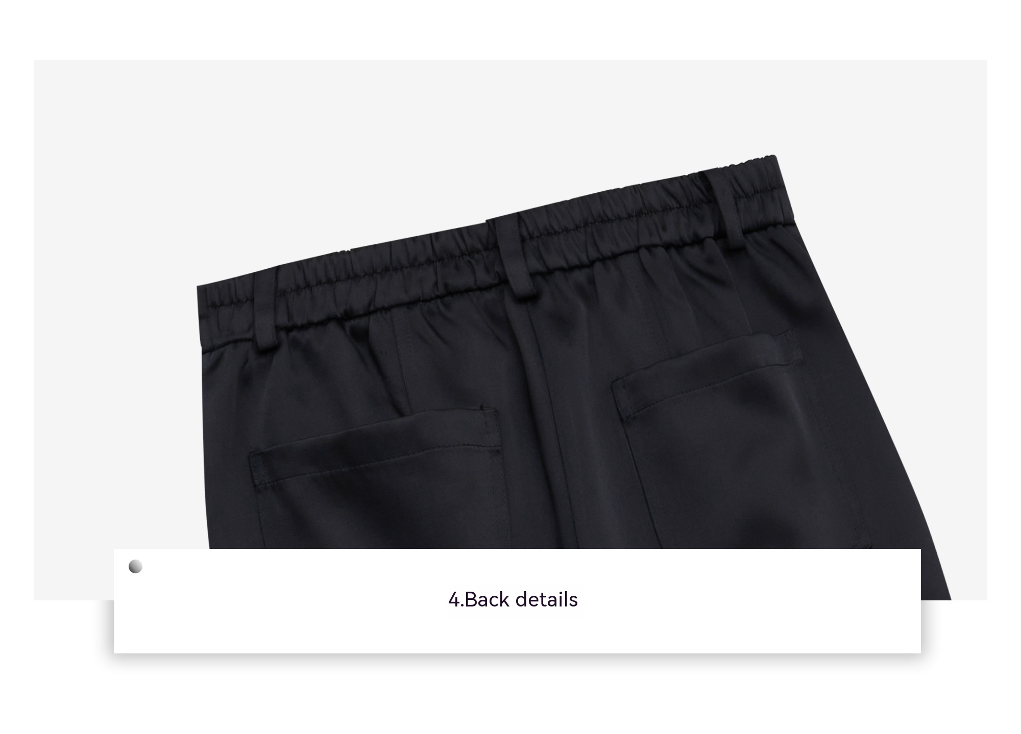 Heavy Industry Loose Zip Slightly Flared Suit Pants