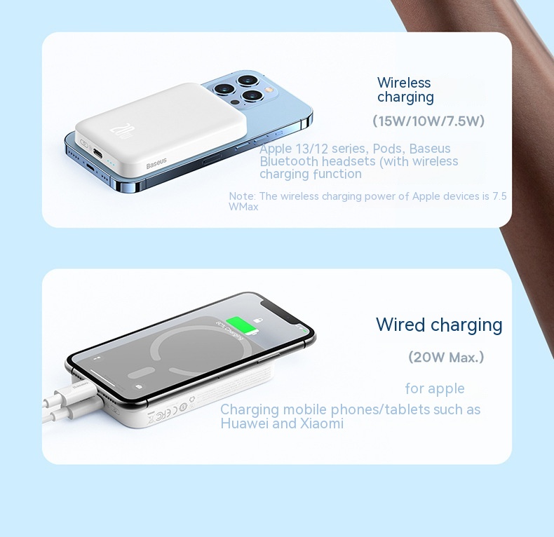Magsafe20W Fast Charging Magnetic Wireless Power Bank 13