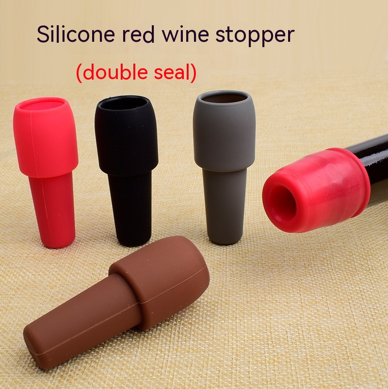 Title 1, General Creative Soft Silicone Wine Stopper Inc...