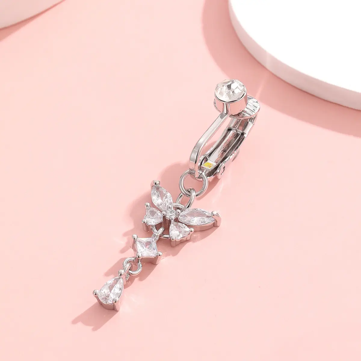 Navel Ring Fake Nail Puncture Accessory