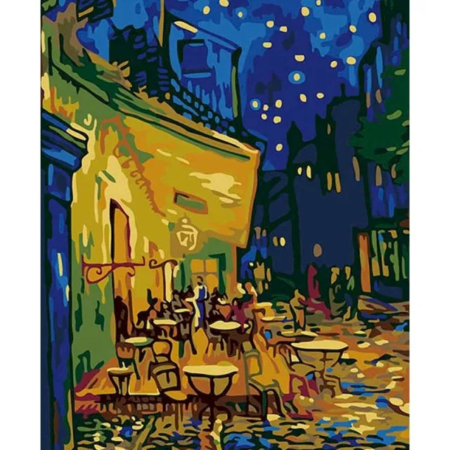 Digital Oil Painting Coloring Painting Frameless Oil Color8 - Shop at LoveMi