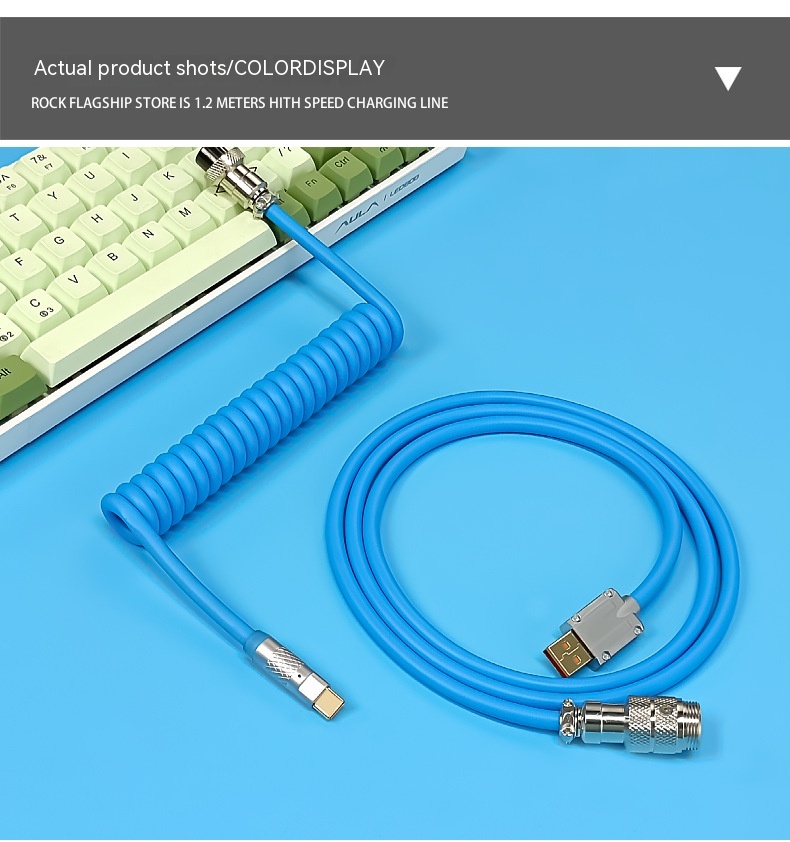 Customized Keyboard Cable For Mechanical Aviation Plug-in