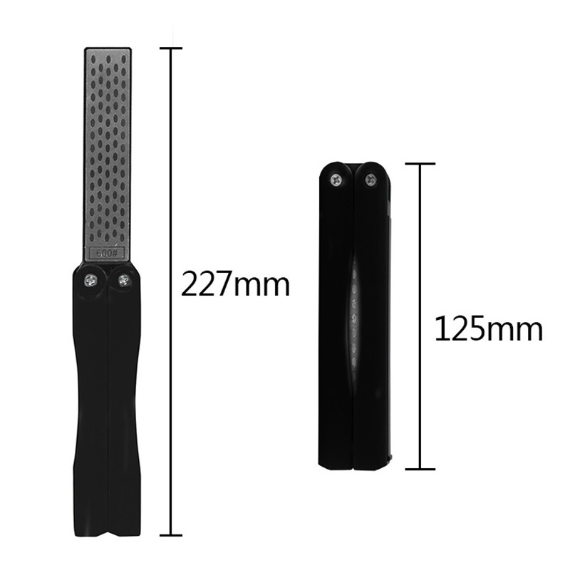 Title 7, Double-sided Outdoor Portable Grinding Knives F...