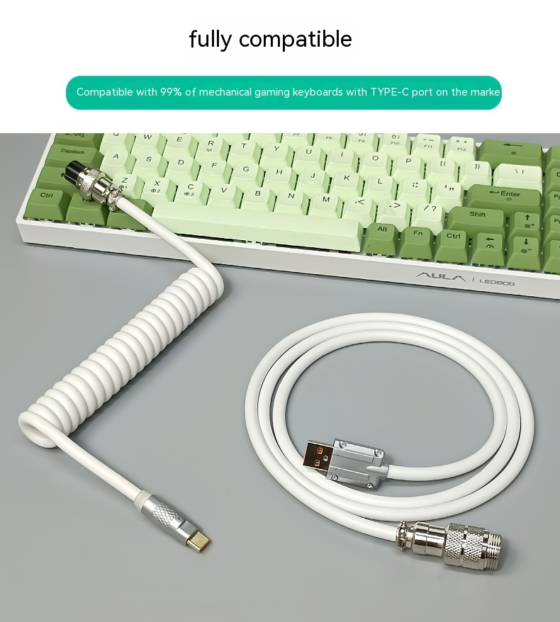 Title 8, Cable de teclado personalizado con conector de ...