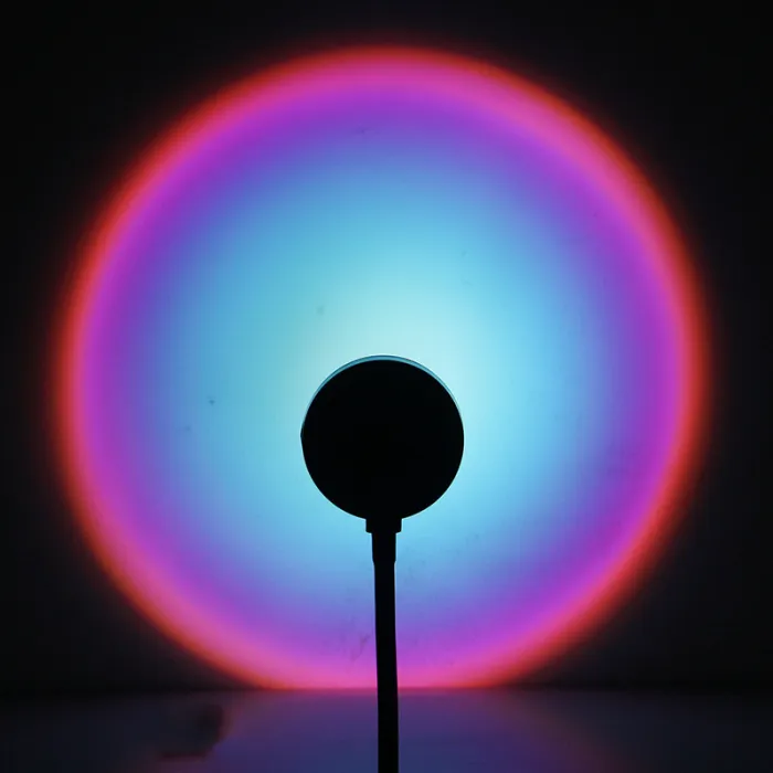 Sunset Projection Lamp, USB Mood Light with Color Options - detail photo 8