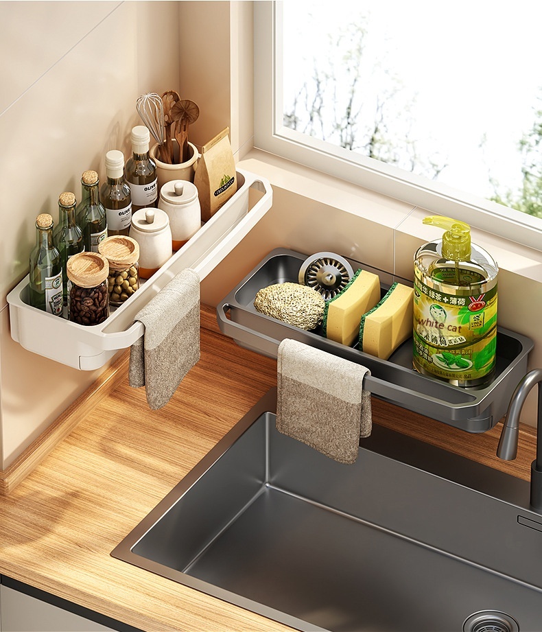 Title 10, Rag Drain Rack Kitchen Sink Storage Shelf