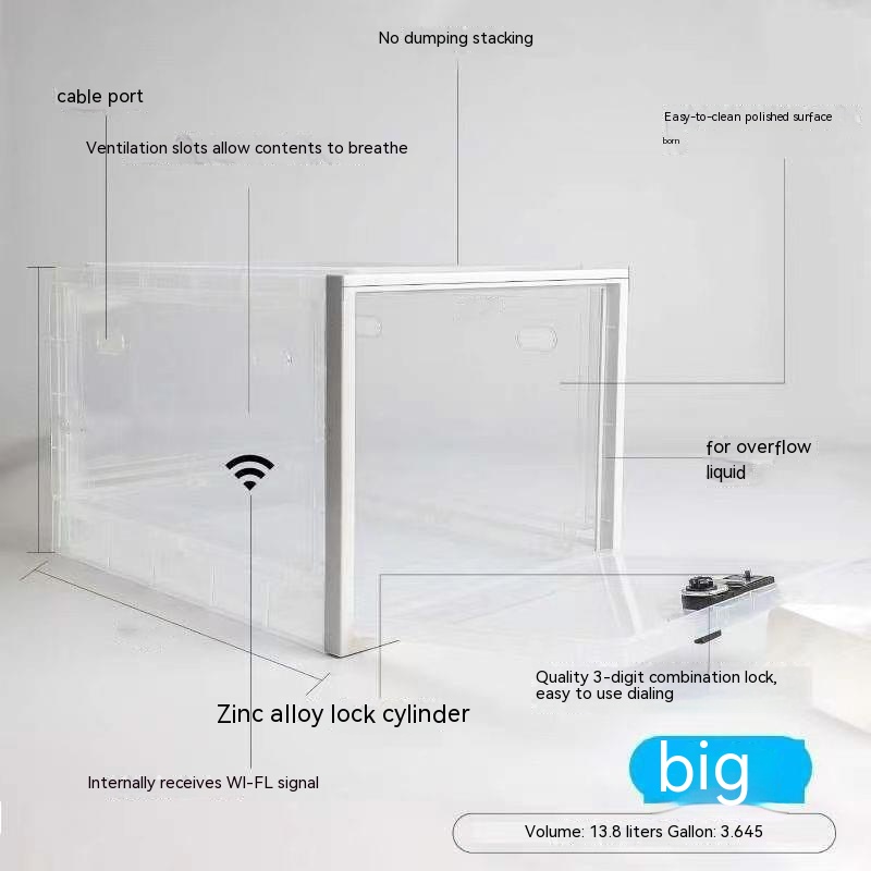 Title 5, Food Transparent Storage Box Medicine Mobile Ph...