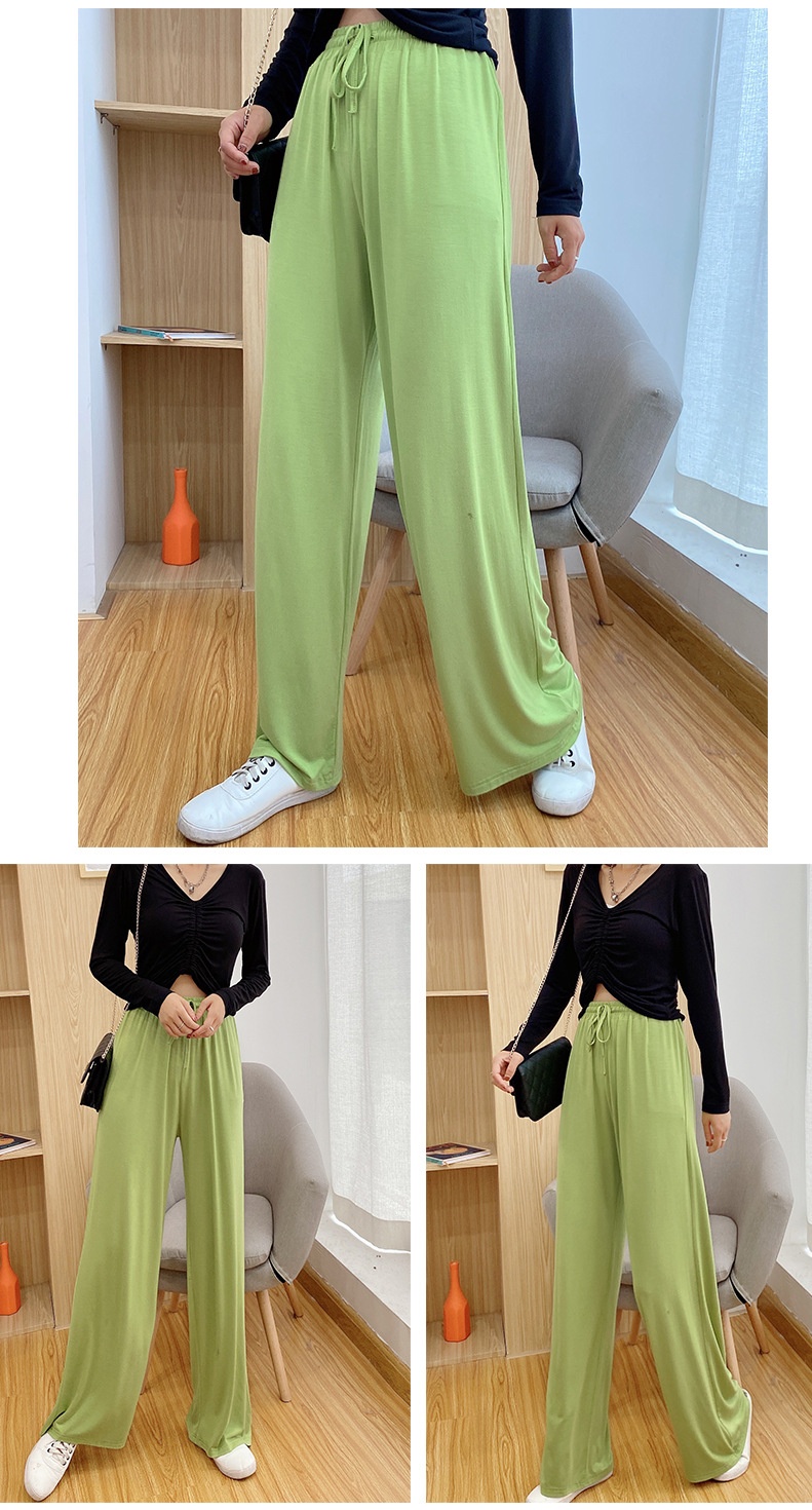 Women's Wide-leg Pants Modal Slimming Casual Flared Pants Women's All-matching