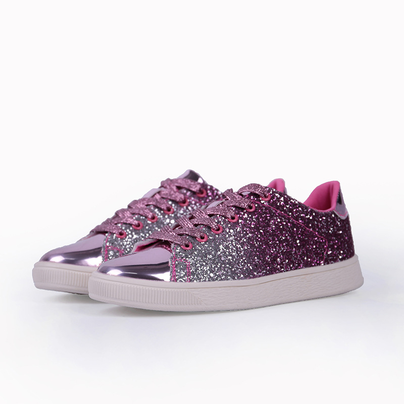 Title 4, Color sequin street low shoes