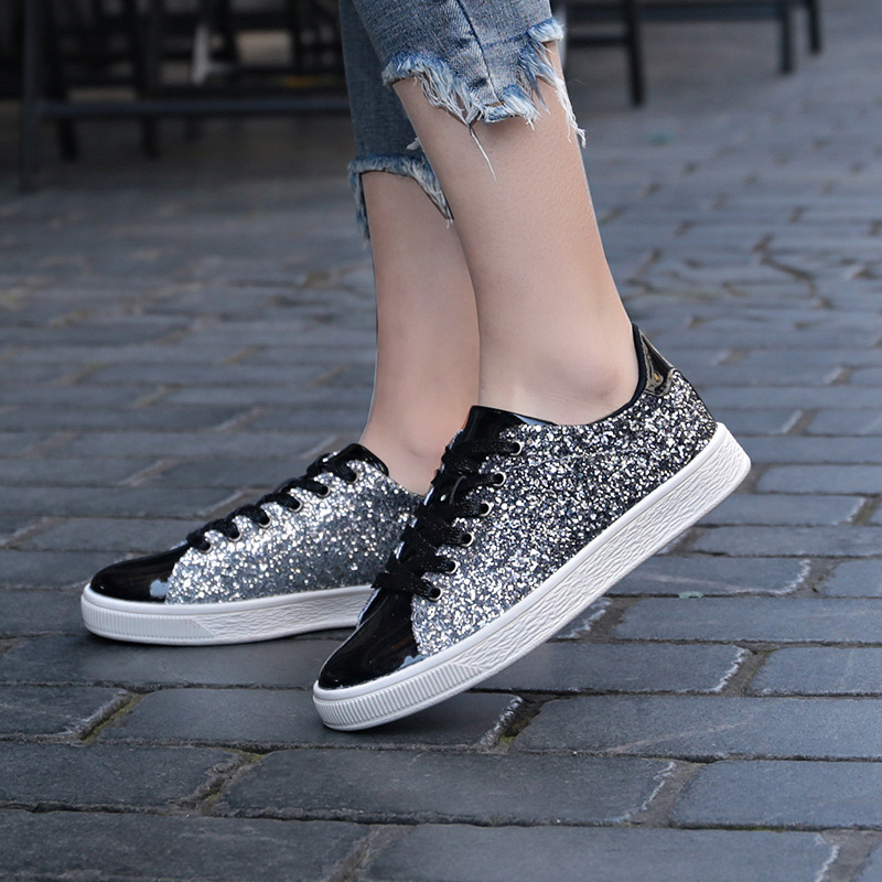 Title 7, Color sequin street low shoes