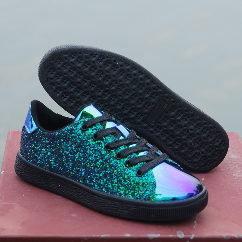 Title 8, Color sequin street low shoes, perfect for a fa...