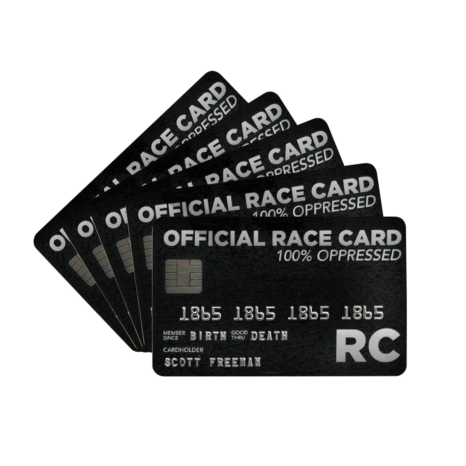 White Privilege Card Credit Card Trumps Everything — foto 4