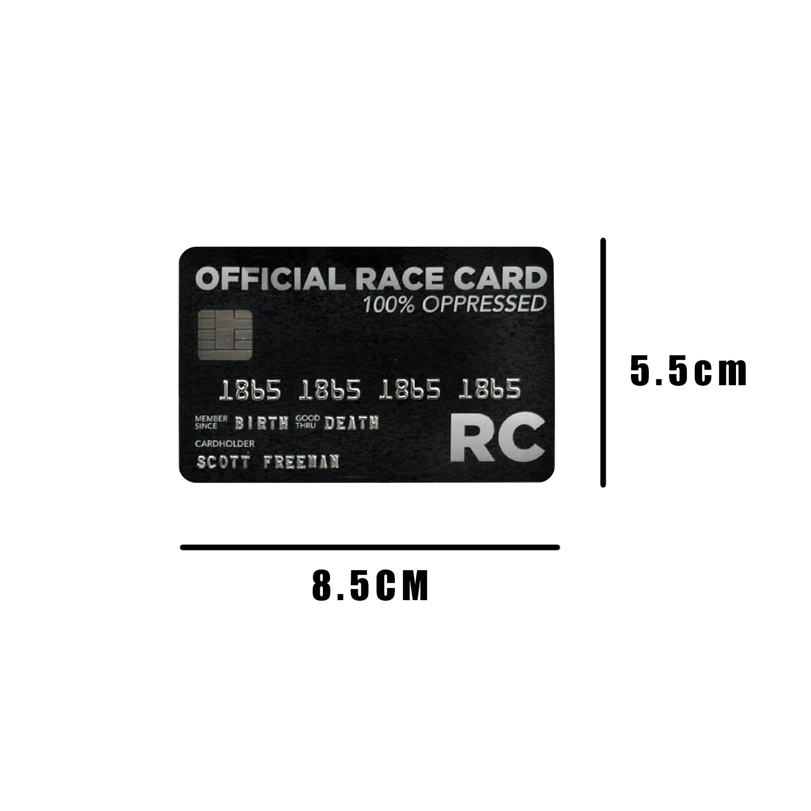 White Privilege Card Credit Card Trumps Everything — foto 5