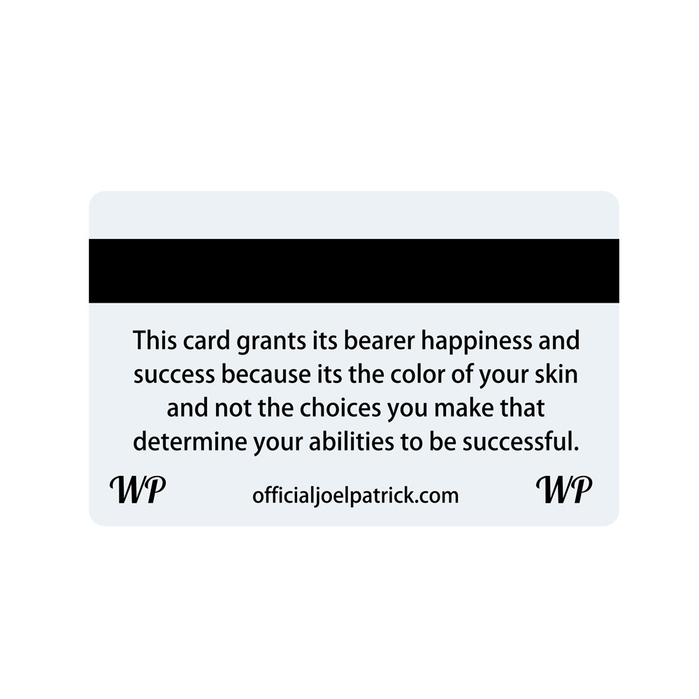 White Privilege Card Credit Card Trumps Everything — foto 10