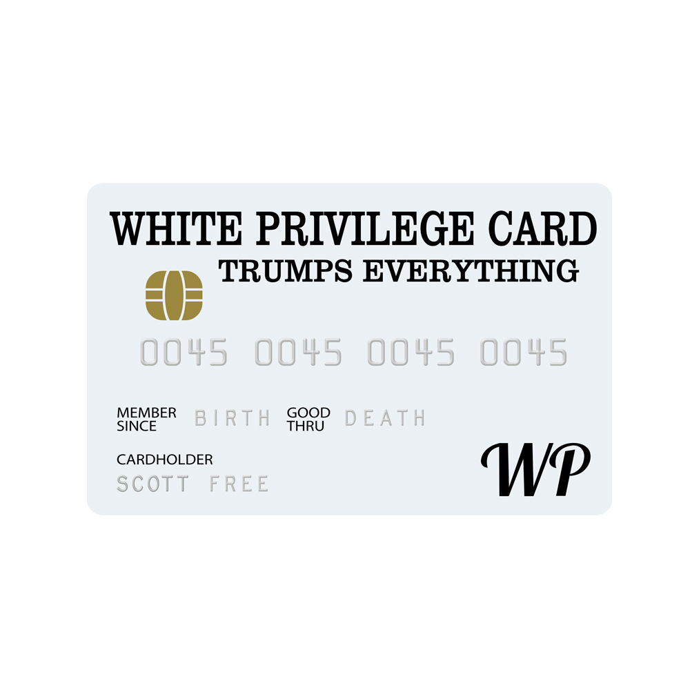 White Privilege Card Credit Card Trumps Everything — foto 14