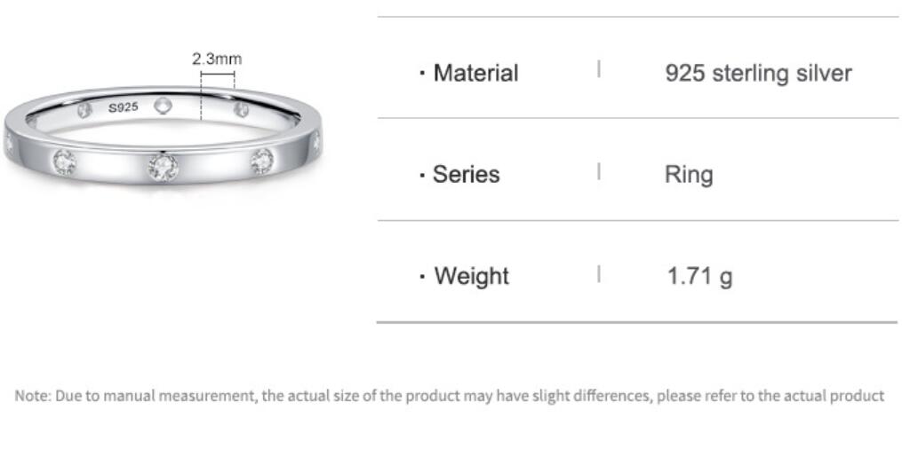Women's Special-interest Design S925 Sterling Silver Simple Geometric Ring