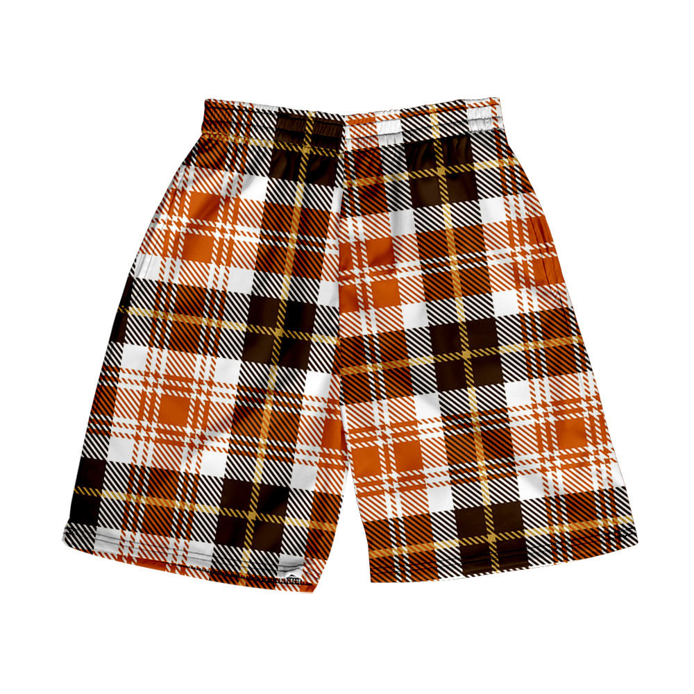 Men's Plaid Shorts Casual Beach Pants - Image 7