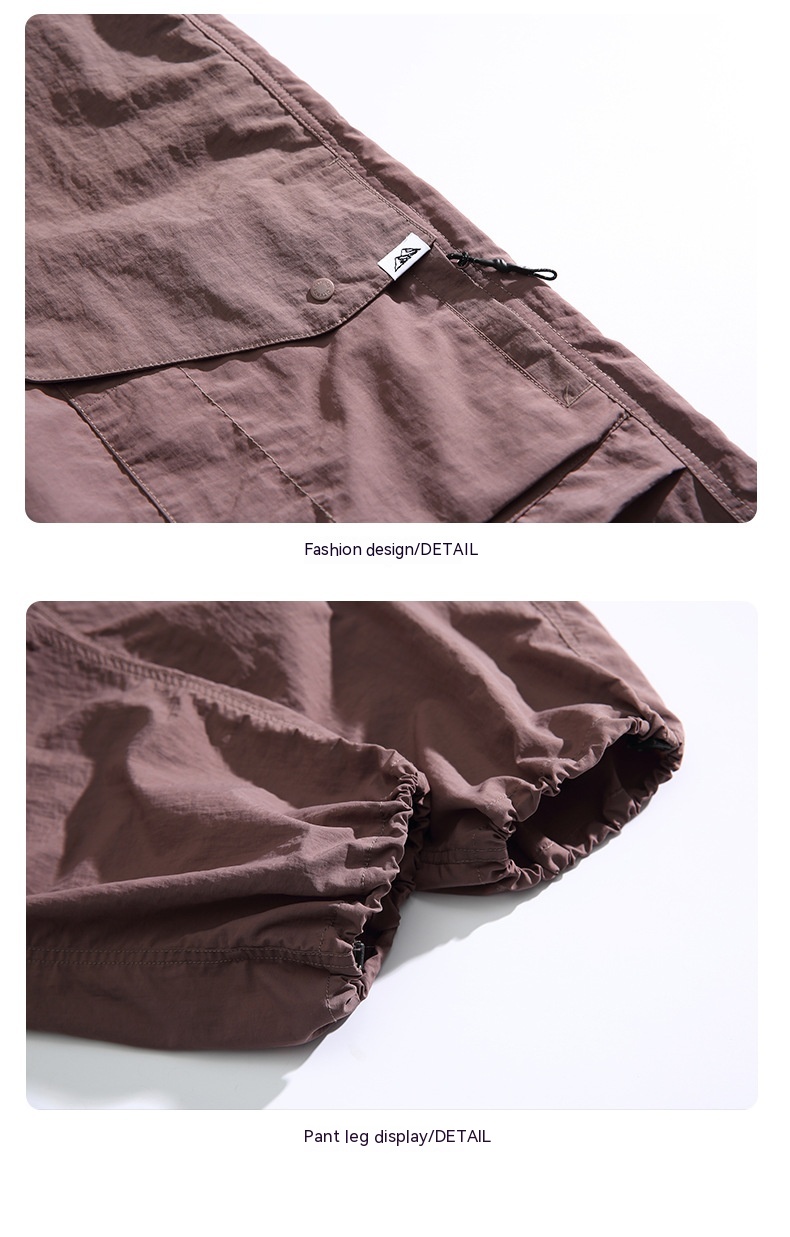 New Light Industry Quick-drying Paratrooper Trousers
