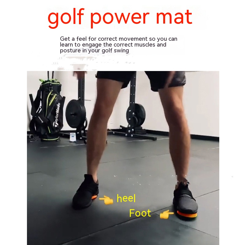 Golf Strength Rubber Center Of Gravity Training Mat — foto 12