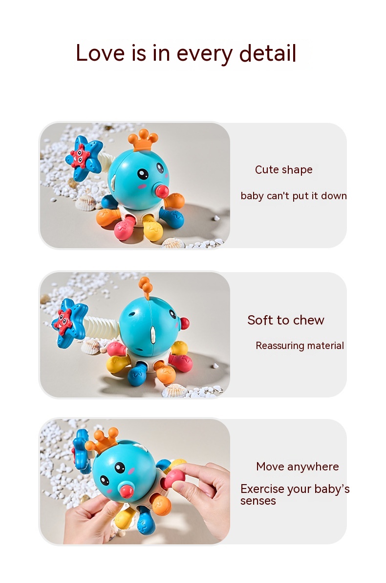 Title 12, Babi Rotating Octopus Puzzle Finger Rotari Tabl...